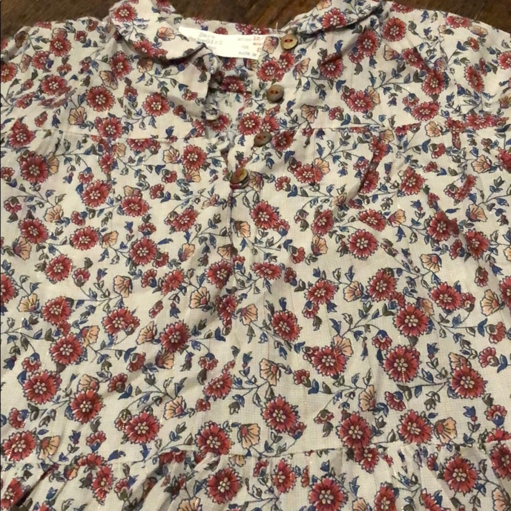 Zara baby girl 12/18 month beautiful blouse 🌺 - Picture 2 of 5